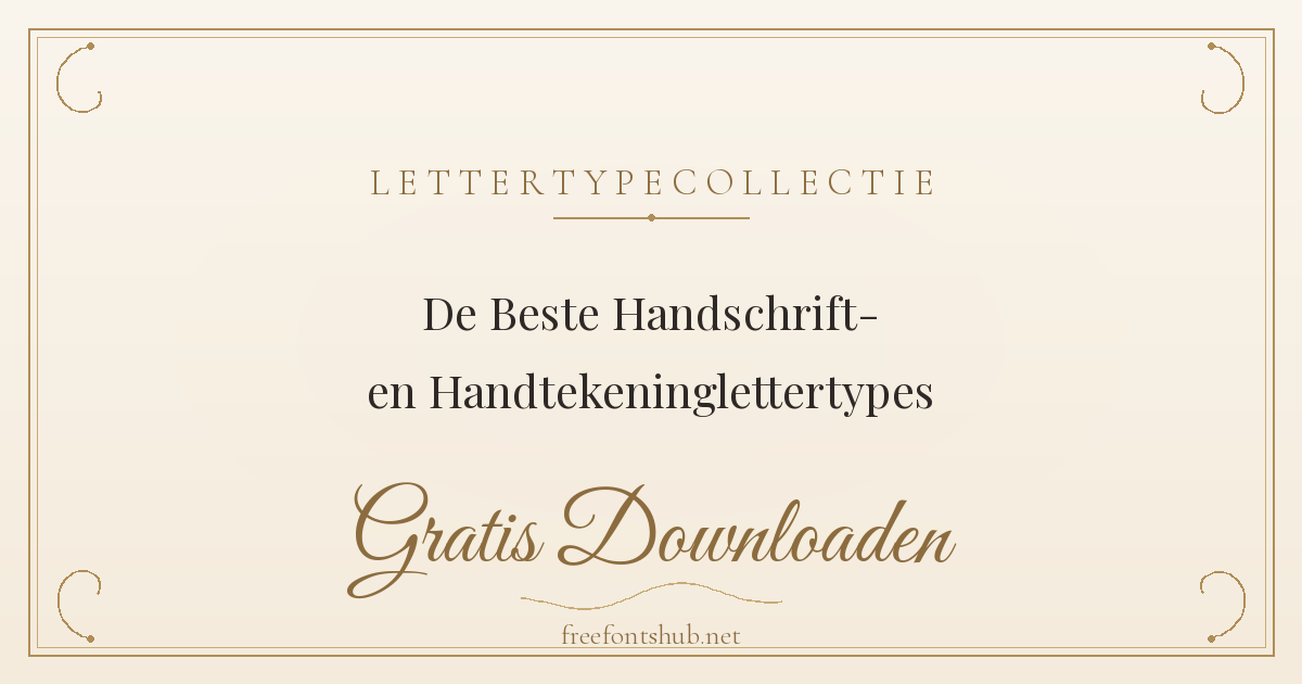 Beste Handschrift- & Handtekening Lettertypen voor Gratis Download